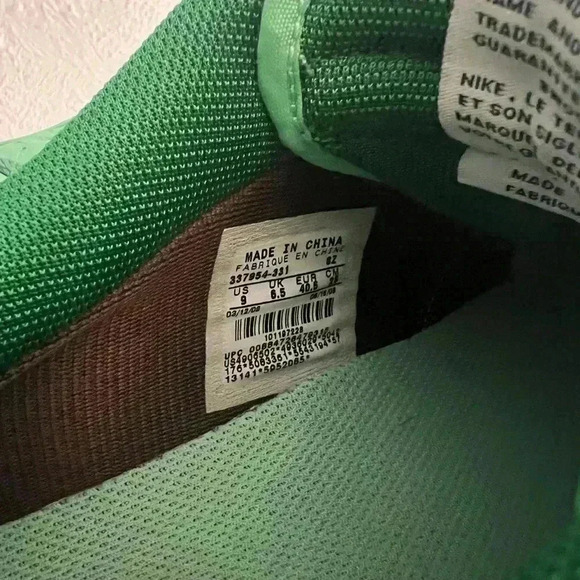 Nike Dunk Premium Basic Low Olympic Tourmaline W Green Zoom 2008 Size 9 - Picture 10 of 11